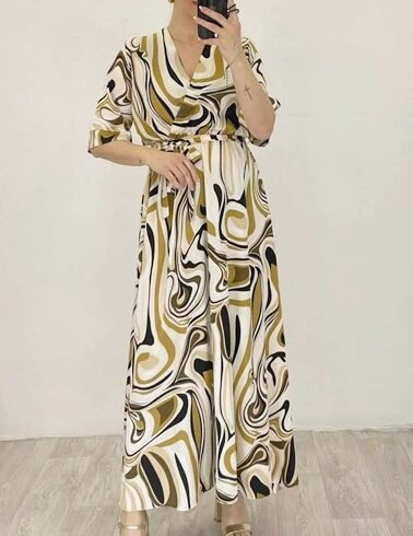 Φόρεμα Μάξι Σατεν Voice Fashion
