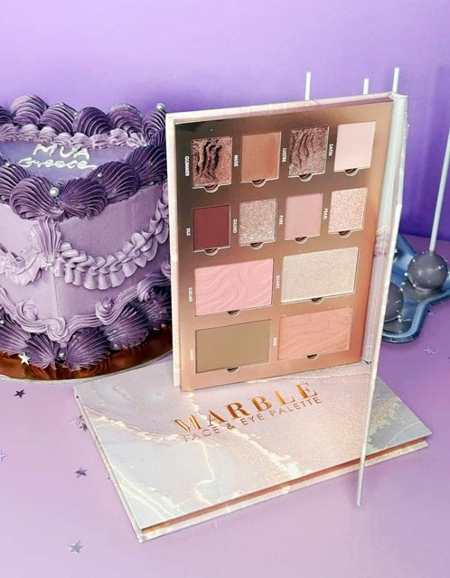 MUA MARBLE FACE & EYE PALETTE