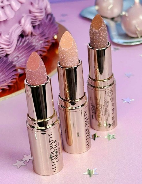 MUA MARBLE GLITTER MATTE LIPSTICK