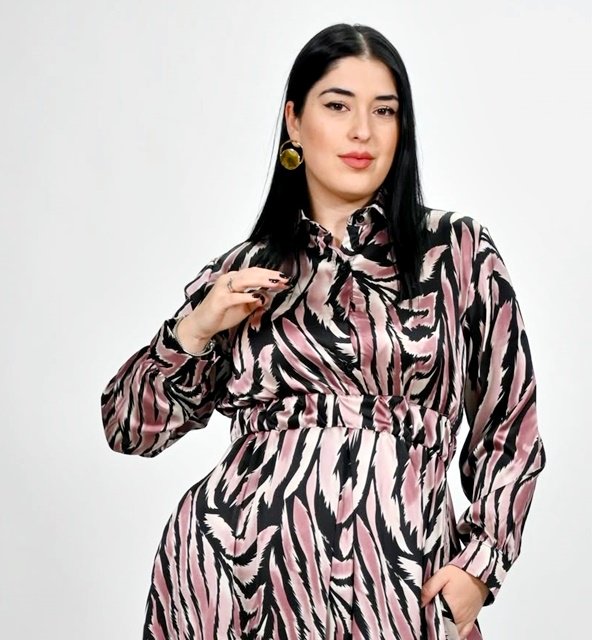 Φόρεμα Σατέν Voice Fashion - Image 4