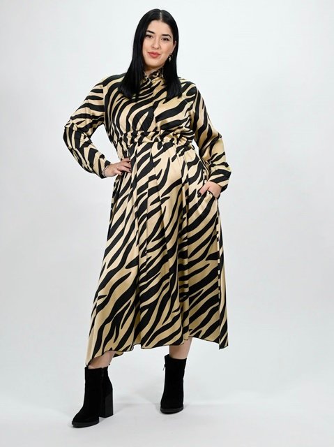 Φόρεμα Σατέν Voice Fashion - Image 2