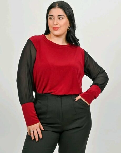 Μπλούζα Με Διαφάνια Voice Fashion