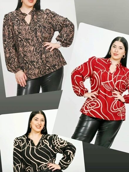 Μπλούζα Εμπριμέ Voice Fashion