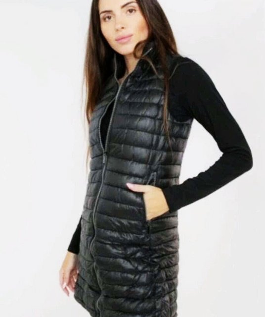 Γιλέκο Μπουφάν Μακρύ