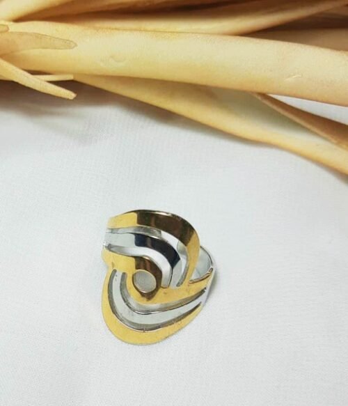 Δαχτυλίδι Δίχρωμο