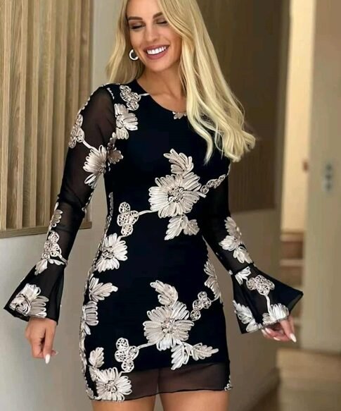 Φόρεμα Με Λουλούδια