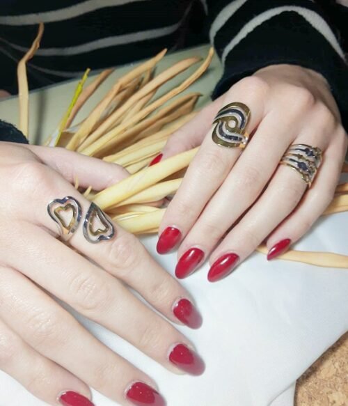 Δαχτυλίδι Με Καρδιές