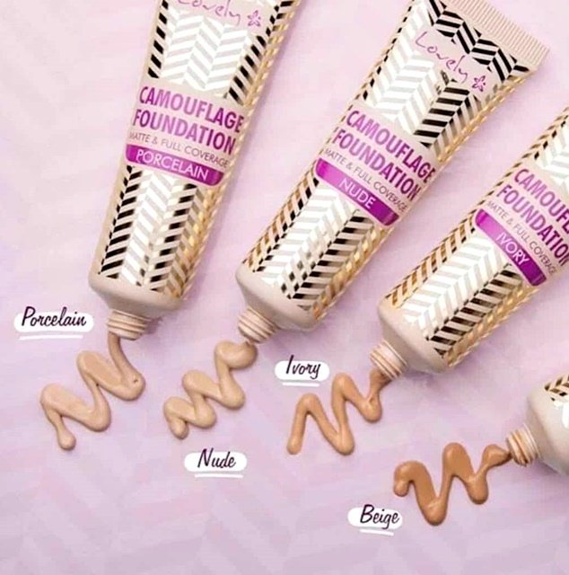 CAMOUFLAGE FOUNDATION LOVELY