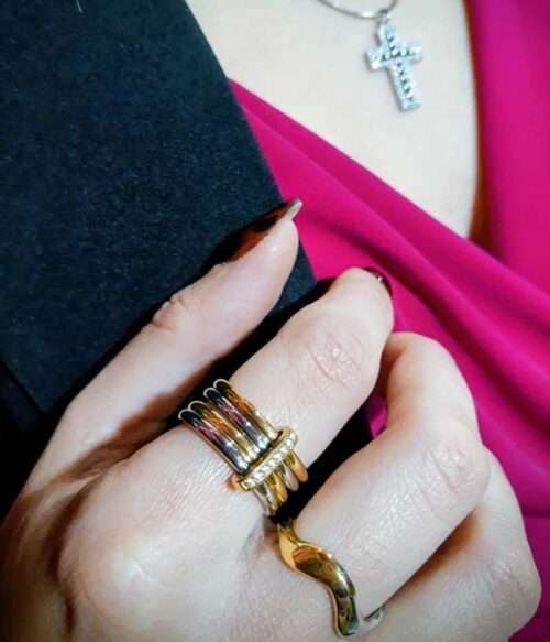 Δαχτυλίδι Με Βέρες