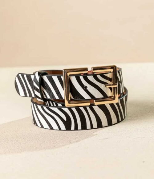 Ζώνη Με Τετράγωνη Αγκράφα