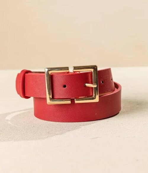 Ζώνη Με Τετράγωνη Αγκράφα