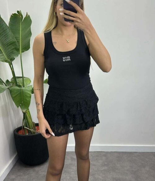 Φούστα-Σορτς Δαντέλα