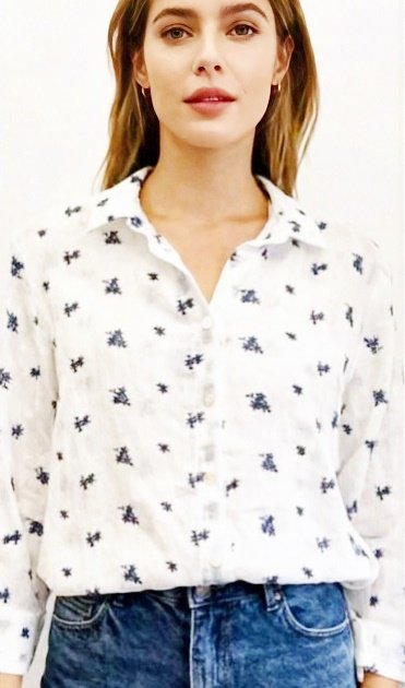 Πουκάμισο Με Λουλουδάκια