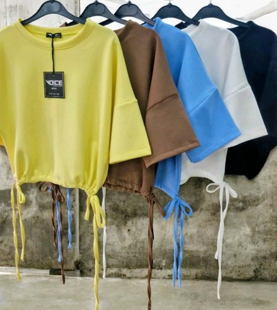 Μπλούζα Με Κορδόνια Voice Fashion - Image 2