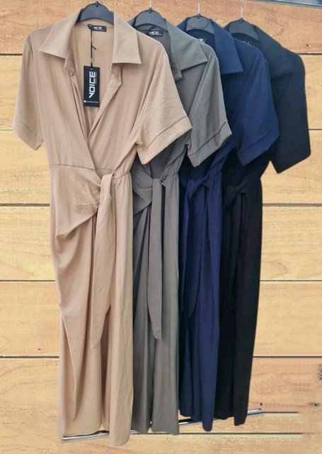 Φόρεμα Φάκελος Με Δέσιμο Voice Fashion - Image 3