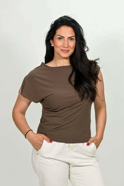 Μπλούζα Με Σχέδιο Στον Ωμο Voice Fashion - Image 3