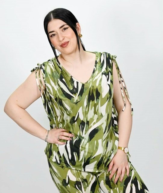 Μπλούζα Εμπριμέ Voice Fashion - Image 2