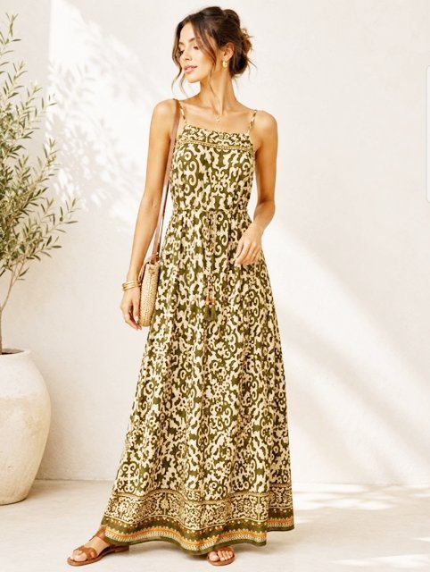 Φόρεμα Εμπριμέ Voice Fashion