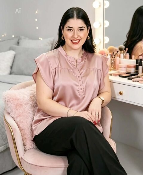Μπλούζα Σατέν Voice Fashion