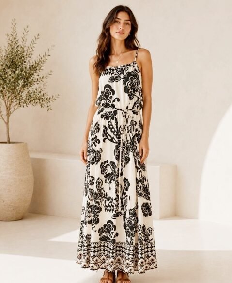 Φόρεμα Εμπριμέ Voice Fashion