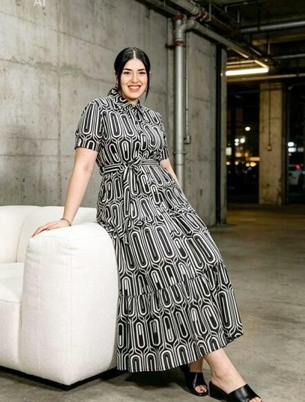 Φόρεμα Σεμιζιέ Voice Fashion