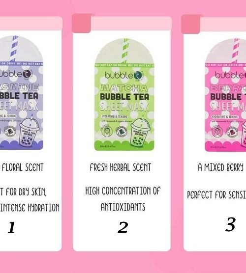Bubble Tea Sheet Mask