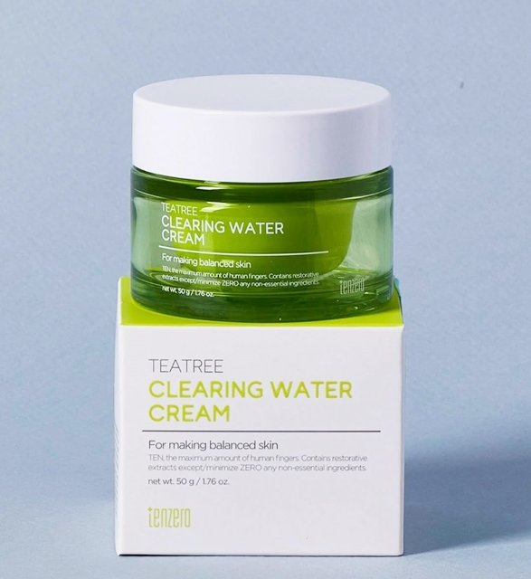 Tenzero Tea Tree Clearing Water Cream