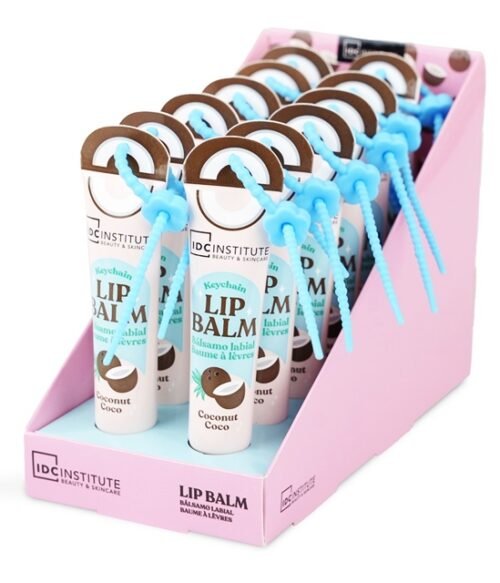 IDC Coconut Keychain Lip Balm
