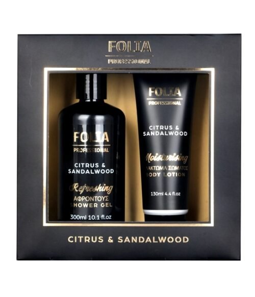 FOLIA Men’s Gift Box Citrus & Santalwood