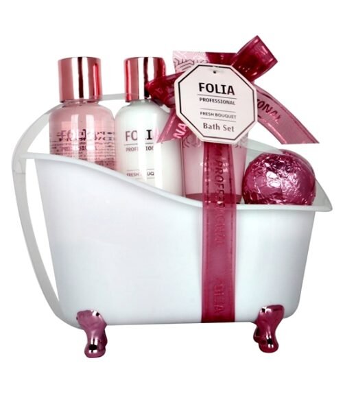 FOLIA Large Bath Tube Fresh Bouquet