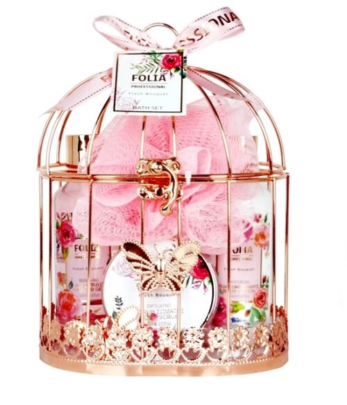 FOLIA Metal Cage Fresh Bouquet