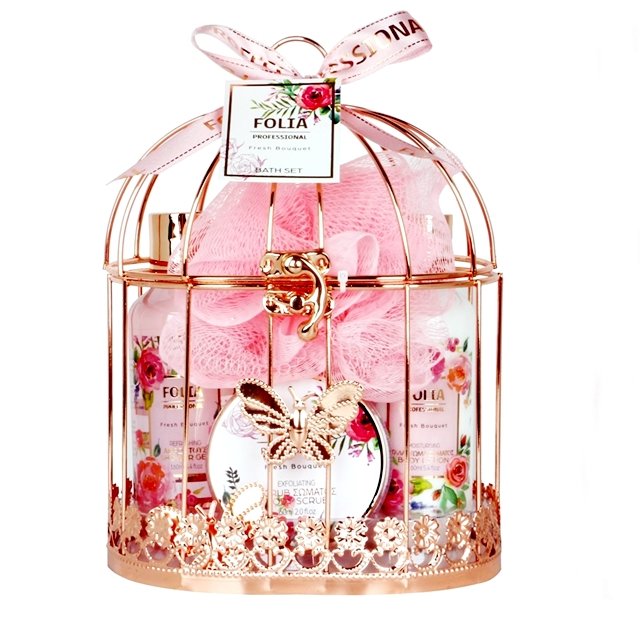 FOLIA Metal Cage Fresh Bouquet