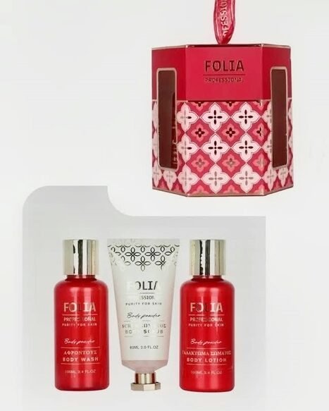 FOLIA Paper Gift Box Body Powder