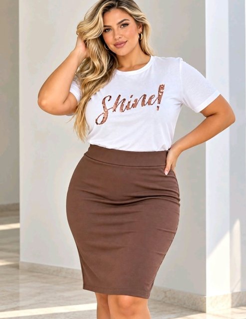 Φούστα Ποντοστόφα Voice Fashion - Image 3